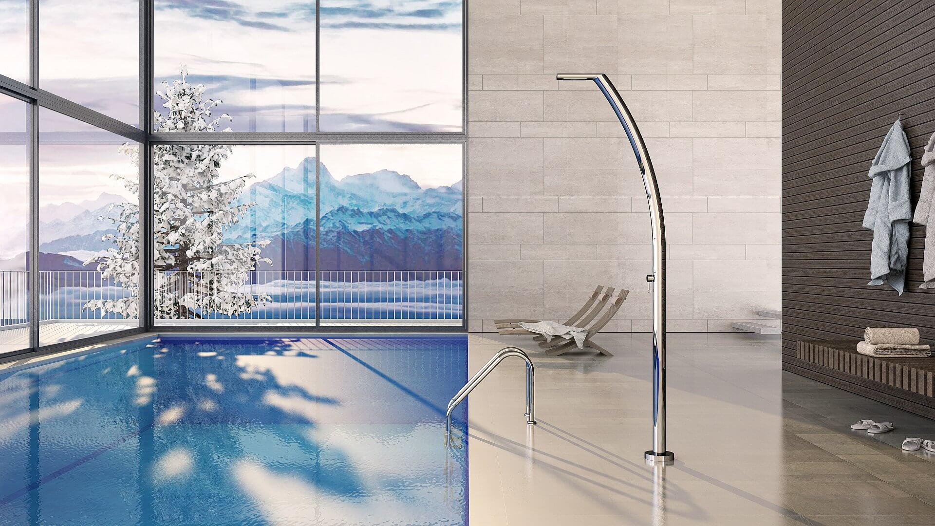 Bild Außendusche, Pool, Garten - Yacht Inoxstyle