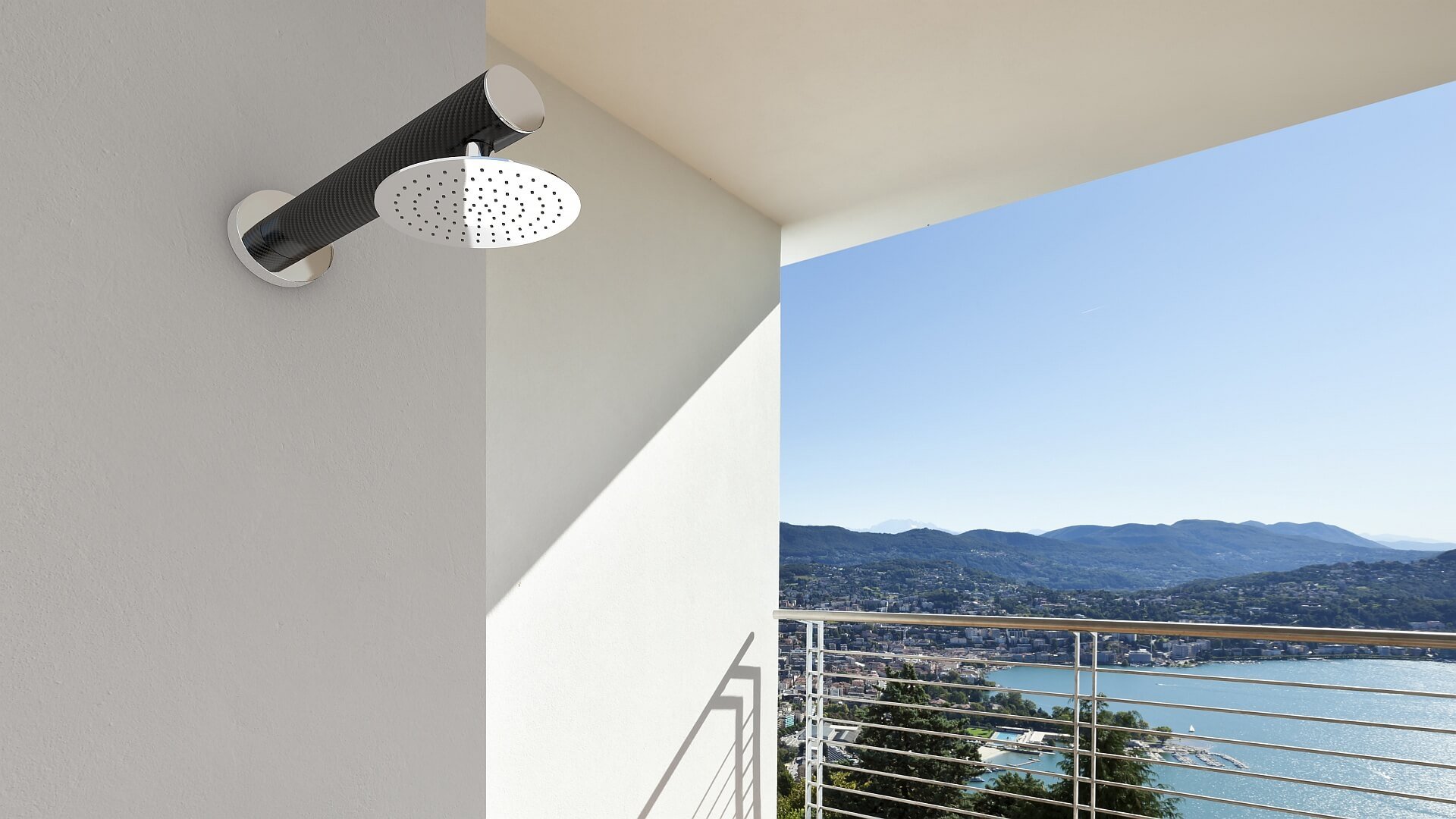 Wall mounting outdoor showers Inoxstyle